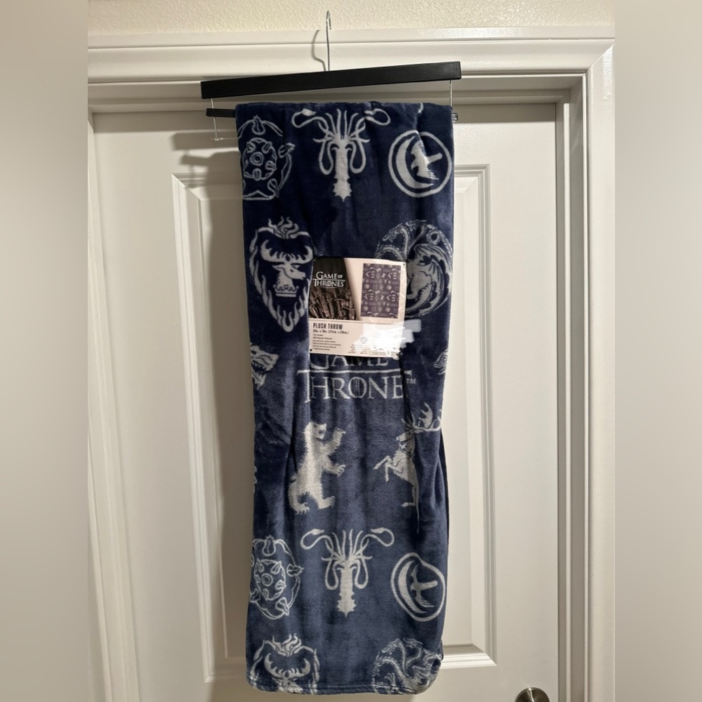 Game of Thrones Winter Plush Throw Blanket